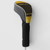 Hintergrundbild Gold Frame Golf Headcover (angewinkelt)