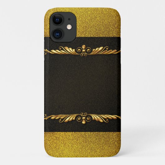 Hintergrundbild Goldrahmen Case-Mate iPhone Hülle (Rückseite)