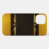 Hintergrundbild Goldrahmen floral Case-Mate iPhone Hülle (Rückseite (Horizontal))