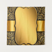 Hintergrundbild Goldrahmen Wandteppich (Vorderseite (Horizontal))