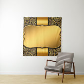 Hintergrundbild Goldrahmen Wandteppich (Beispiel)