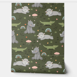 Hintergrundbild mit einer lustigen Illustration. Tapete