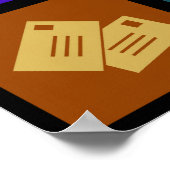 Hintergrundbild Poster (Ecke)