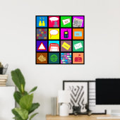 Hintergrundbild Poster (Heimbüro)