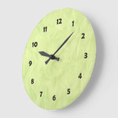 Hintergrundbild TEXTURE - grün Große Wanduhr (Winkel)