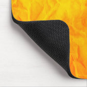 Hintergrundbild TEXTURE - orangegelb Mousepad (Ecke)