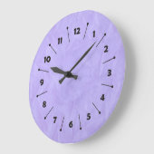 Hintergrundbild TEXTURE - violett Große Wanduhr (Winkel)