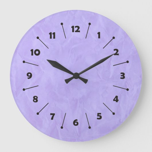 Hintergrundbild TEXTURE - violett Große Wanduhr (Vorderseite)