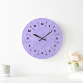 Hintergrundbild TEXTURE - violett Große Wanduhr (Zuhause)