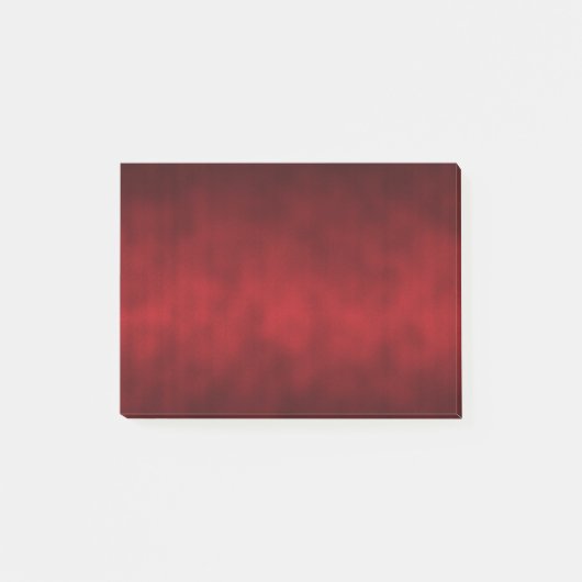 Hintergrundbild von Red Gothic Ombre Post-it Klebezettel (Vorderseite)