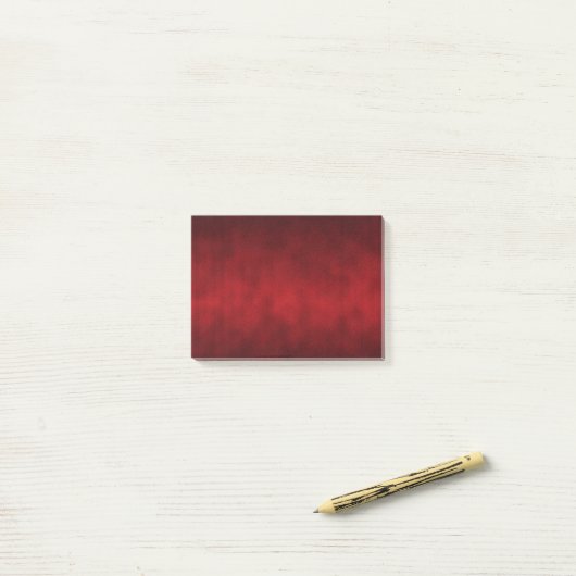 Hintergrundbild von Red Gothic Ombre Post-it Klebezettel (Auf Schreibtisch)