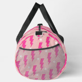 Hintergrundbild Y2K Muster in Star Pink Duffle Bag (Rechts)