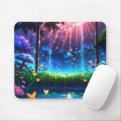 Hintergrundbilder mit virologischer Animation in 4 Mousepad (Mit Mouse)