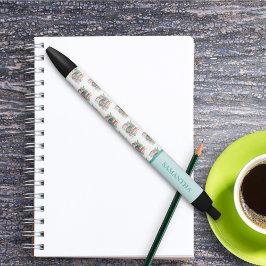 Hintergrundbilder und Blume für farbenfrohe Wasser Kugelschreiber