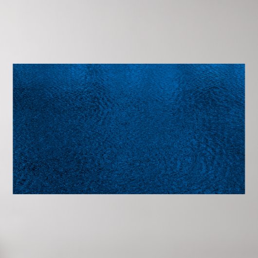 Hintergrundblau Poster (Vorne)