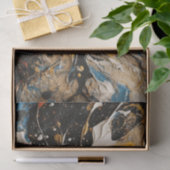 Hintergrunddekoupage der abstrakten Acryl-Splash Seidenpapier (Geschenk)