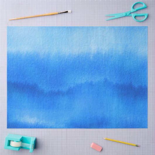 Hintergrunddekoupage der Aquarellbahn Seidenpapier (Basteln)