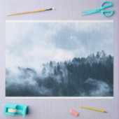 Hintergrunddekoupage von Waldnebeln Seidenpapier (Basteln)