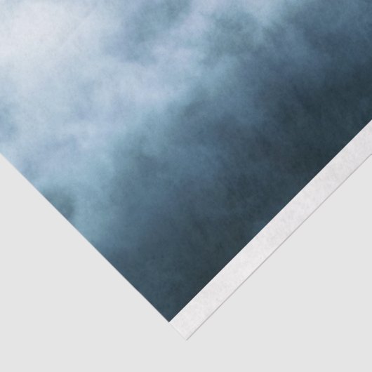 Hintergrunddekoupage von Waldnebeln Seidenpapier (Ausschnitt)