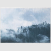 Hintergrunddekoupage von Waldnebeln Seidenpapier (Vorderseite)