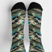 Hintergrunddesign in Camouflage Socken (Oben)