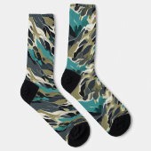 Hintergrunddesign in Camouflage Socken (Rechts)
