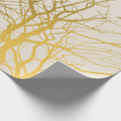 Hintergründe der Muster-Ränder aus Gold Treppen Geschenkpapier (Ecke)