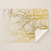 Hintergründe der Muster-Ränder aus Gold Treppen Sherpadecke (Vorderseite (Horizontal))