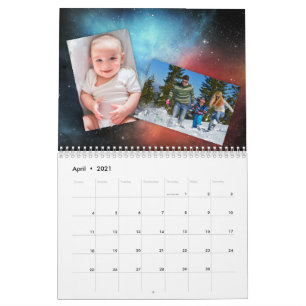 Hintergründe des Weltraums - kundenspezifisches Fo Kalender