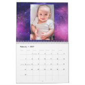 Hintergründe des Weltraums - kundenspezifisches Fo Kalender (Feb 2027)