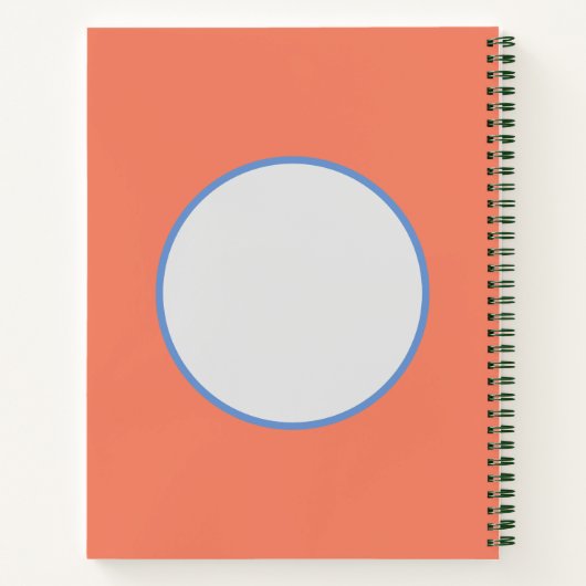 Hintergründe Muster Art Notebook Notizblock (Rückseite)