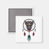 Hintergründe zum Traumfänger Magnet (Vorderseite/Rückseite)