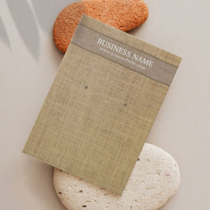 Hintergrundebene Rustikale Burlap-Karte