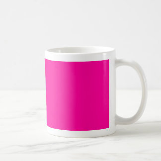Hintergrundfarbe 2009 Fuchsia Magenta Hot Pink Kaffeetasse