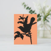 Hintergrundfarbe ändern postkarte (Stehend Vorderseite)