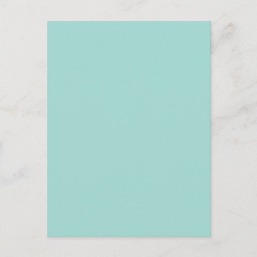 Hintergrundfarbe - Blau Postkarte (Vorderseite)