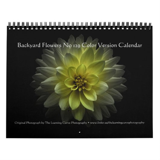 Hintergrundfarbe Blume Nr. 129 Kalender (Titelbild)