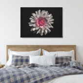 Hintergrundfarbe Blume Nr. 91 Leinwanddruck (Insitu (Schlafzimmer))