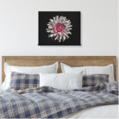 Hintergrundfarbe Blume Nr. 91 Leinwanddruck (Insitu (Schlafzimmer))