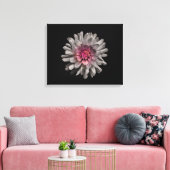 Hintergrundfarbe Blume Nr. 91 Leinwanddruck (Insitu (Wohnzimmer))
