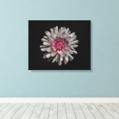 Hintergrundfarbe Blume Nr. 91 Leinwanddruck (Insitu (Holzboden))