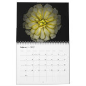 Hintergrundfarbe der Blume Nr. 86 Kalender (Feb 2027)