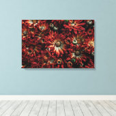 Hintergrundfarbe der Blume Nr. 88 Leinwanddruck (Insitu (Holzboden))