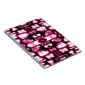 Hintergrundfarbe Farbe. Aquarelle Art. Flüssigfarb Notizblock (Rechte Seite)