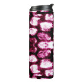 Hintergrundfarbe Farbe. Aquarelle Art. Flüssigfarb Thermosbecher (Nach links gedreht)