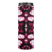 Hintergrundfarbe Farbe. Aquarelle Art. Flüssigfarb Thermosbecher (Rückseite)