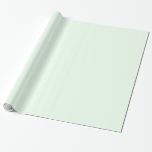 Hintergrundfarbe für Honeydew Light Green Solid T Geschenkpapier