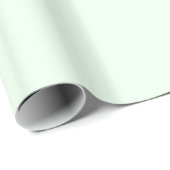 Hintergrundfarbe für Honeydew Light Green Solid Tr Geschenkpapier (Rolleneckpunkt)