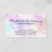 Hintergrundfarbe für Wasserfarbe Visitenkarte (Vorderseite)