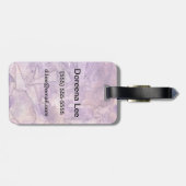 Hintergrundfarbe Gepäckanhänger (Rückseite horizontal)